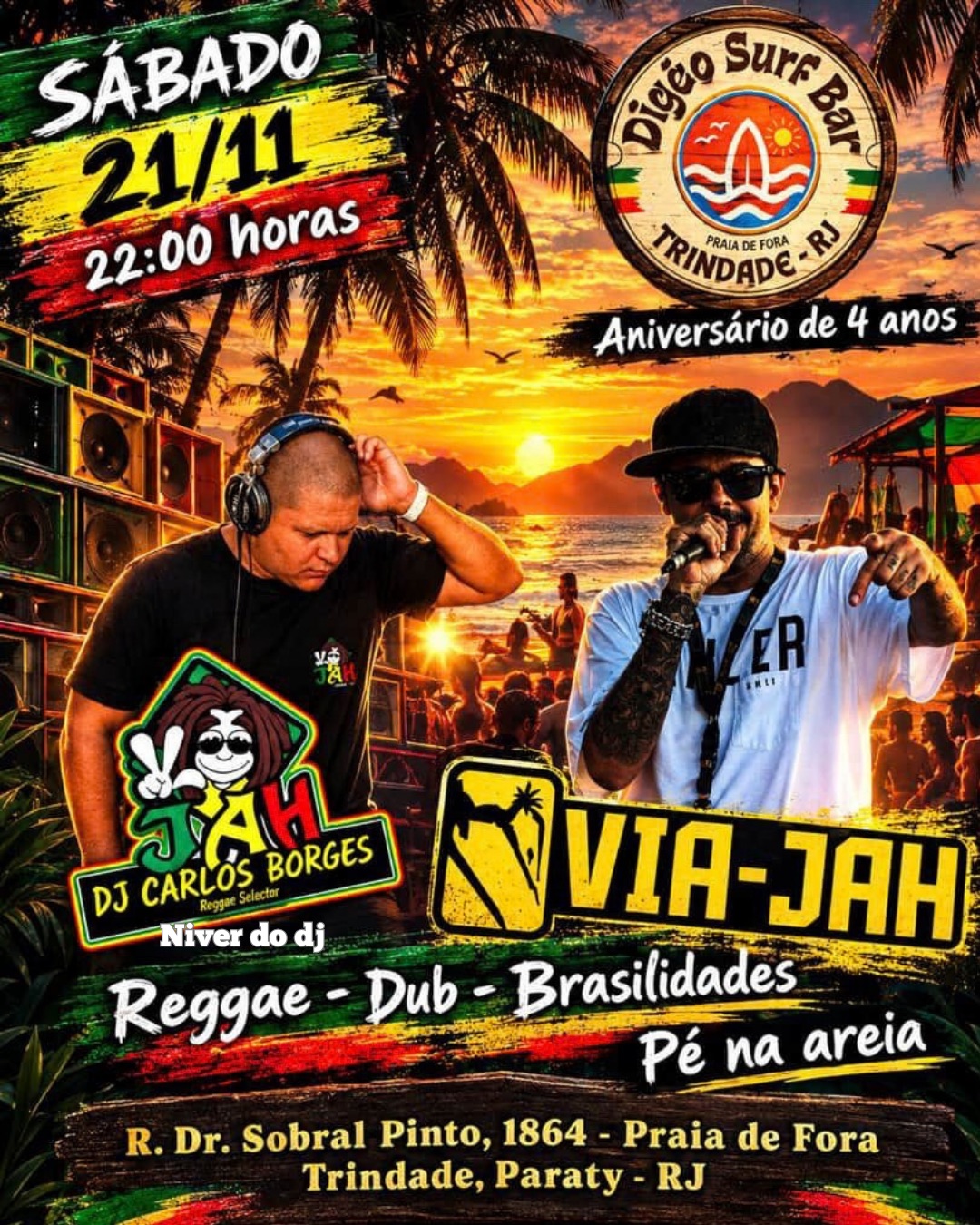 Aniversário do DIGÃO Surf Bar