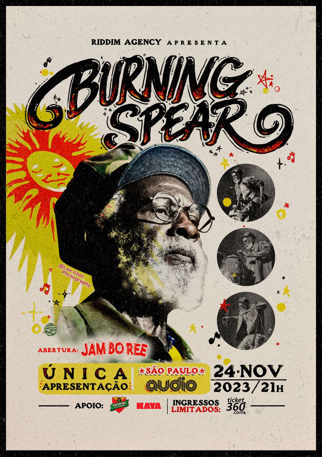 Burning Spear em Sp