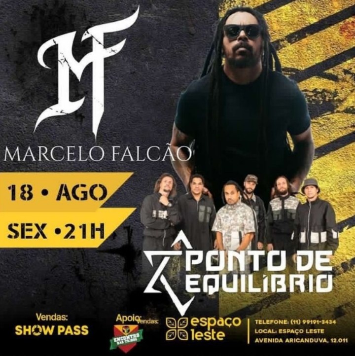 Marcelo Falcão e Ponto de Equilíbrio