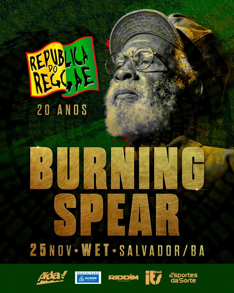 Burning Spear no Brasil